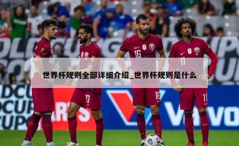 世界杯规则全部详细介绍_世界杯规则是什么